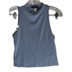 NWT Final Touch Womens Size Small Blue Tank Top Sleeveless